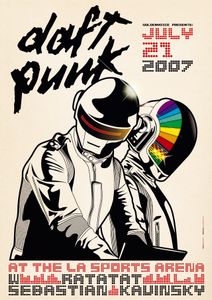 Daft Punk at the LA Sports Arena