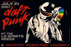 Daft Punk at the LA Sports Arena