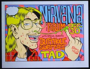 Nirvana Inglewood 1993 (Show edition)