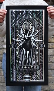 Goat – London 18.10.2016 - Rainbow Foil Grey Variant