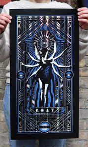 Goat – London 18.10.2016 - Rainbow Foil Blue Variant