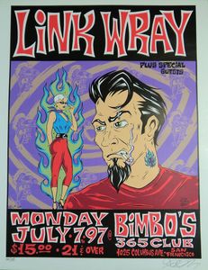 Link Wray - Bimbo's 365 Club, 1997