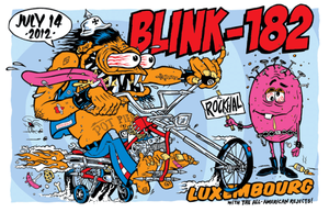 Blink-182 Luxembourg 2012