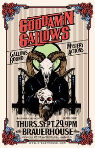 The Goddamn Gallows - Brauerhouse, 2016