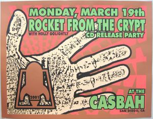 Rocket From The Crypt - The Cashbah, 2001