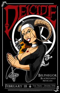 Deicide - The Trocadero, 2011