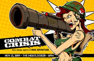 Combat Crisis - The Meatlocker, 2009