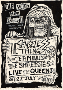 Senseless Things - Queens Hotel, 1989