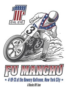 Fu Manchu New York 2013