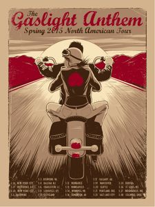 The Gaslight Anthem - North American Spring Tour 2015