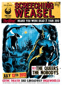 Screeching Weasel - Gothic Theater, 2012