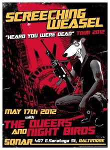 Screeching Weasel - Sonar, 2012