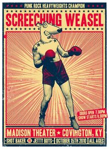 Screeching Weasel - Madison Theater, 2010
