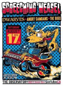Screeching Weasel - The Observatory, 2013