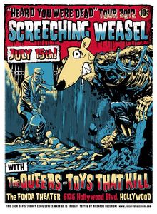 Screeching Weasel - The Fonda Theater, 2012