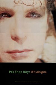 Pet Shop Boys - It's Alright Neil Tennant poster