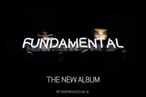 Pet Shop Boys - Fundamental UK double-sided in-store promo display poster
