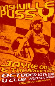 Nashville Pussy - V Club, 2013