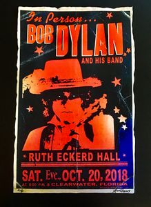 Bob Dylan Clearwater 2018