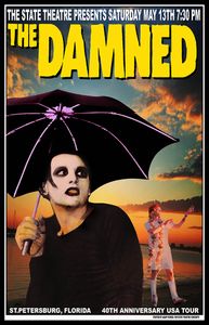 THE DAMNED - The State Theatre St. Petersburg Florida 2017 by Adam Turkel