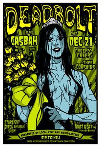 Deadbolt - The Casbah, 2005