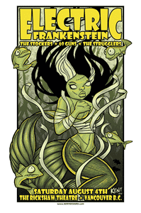 Electric Frankenstein - The Rickshaw Theatre, 2012