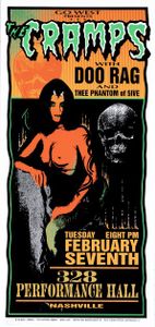 Cramps Nashville 1995 (Poster edition)