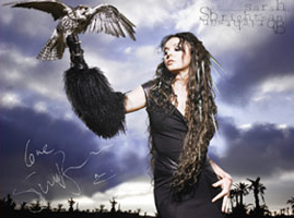 Sarah Brightman and Falcon