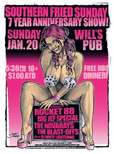 7th annual Southern Fried Sunday Gig, 2013