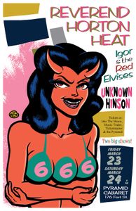 Reverend Horton Heat - Pyramid Cabaret, 2018