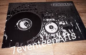 Liquid Vinyl & CD Poster (286 x 439mm)