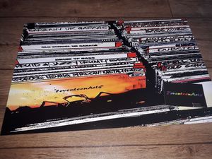 Comic Vinyl Record DJ A3 Poster (286 x 439 mm)