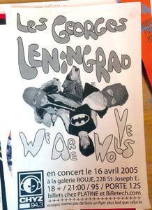Les Georges Leningrad + We Are Wolves