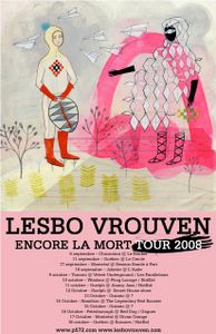 Lesbo Vrouven Encore La Mort Tour 2008
