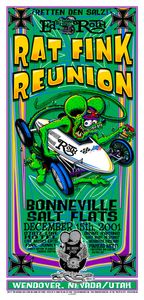Ed Roth Rat Fink Reunion - Bonneville Salt Flats 2001
