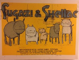 Fugazi & Shellac 5/8/1998 Congress Theater Chicago 