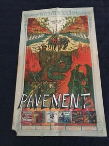 Pavement Quarantine The Past Promotional Poster