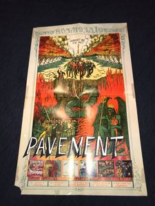 Pavement Quarantine The Past Promotional Poster