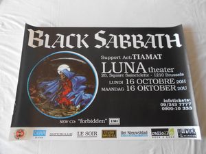 Black Sabbath Brussels 1995