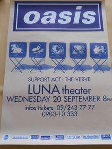 Oasis Brussels 1995