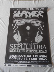 Slayer / Sepultura / System Of A down 