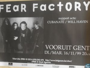 Fear Factory / Cubanate  / Will Haven