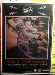 Black Boys On Moped + Black Hole Machines + Oromocto Diamond