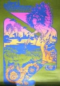 Jimi Hendrix Hapshash repro