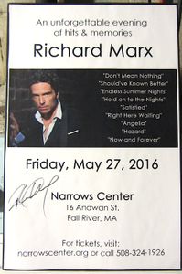 Richard Marx Fall River 2016