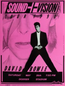 David Bowie Los Angeles 1990