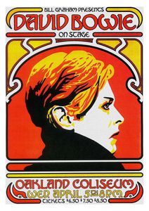 David Bowie Oakland 1978