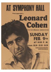 Leonard Cohen