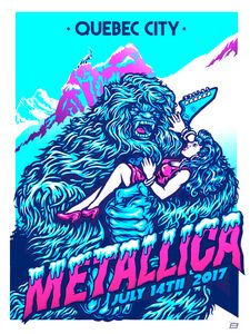Metallica Quebec City 2017