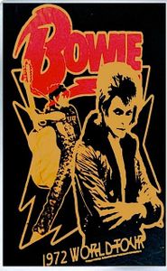 David Bowie World Tour 1972